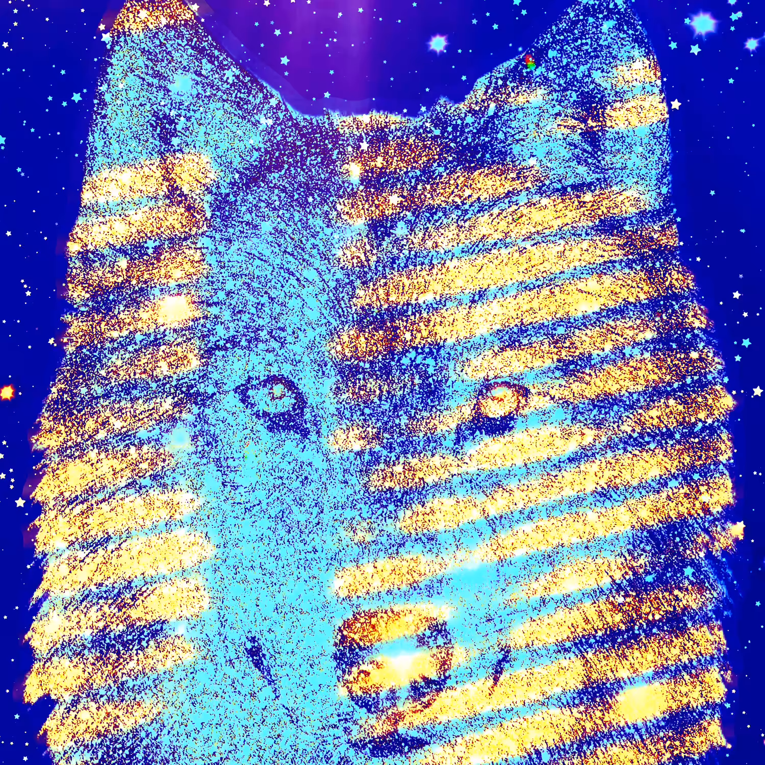 The Lone Golden Wolf