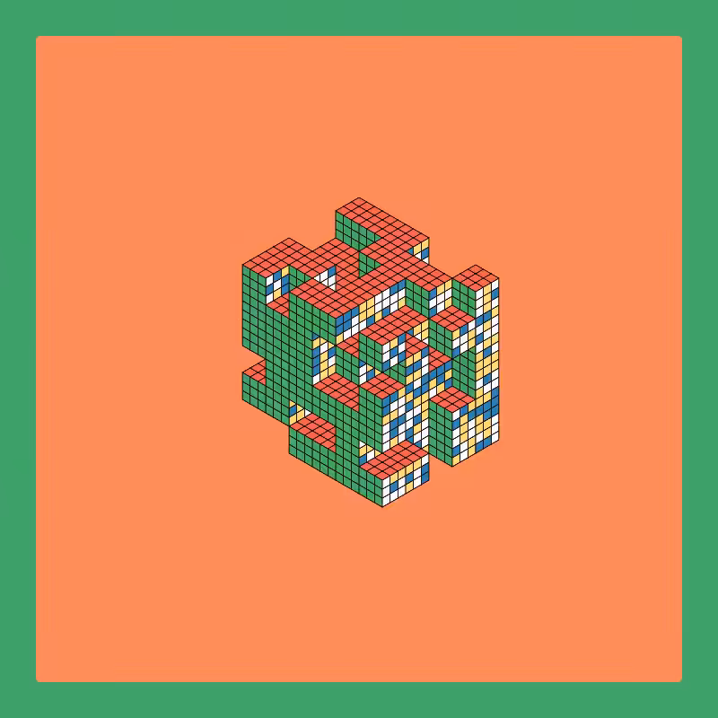 Rubik’s Fortress II #64