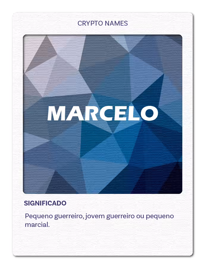 Marcelo - Crypto Names