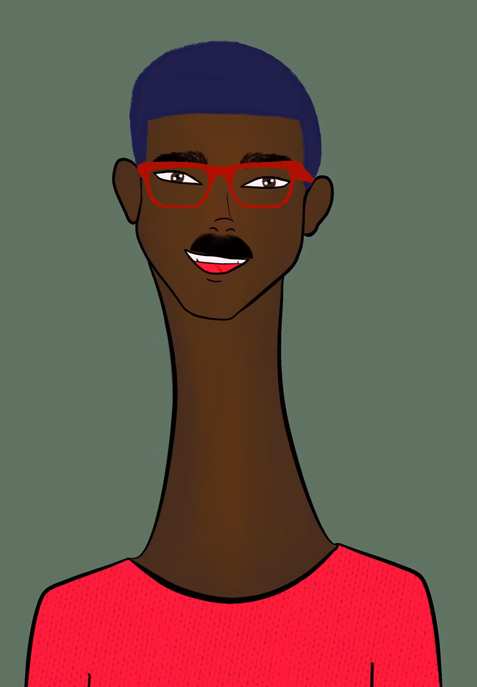 Long Neckie Fellas #3291