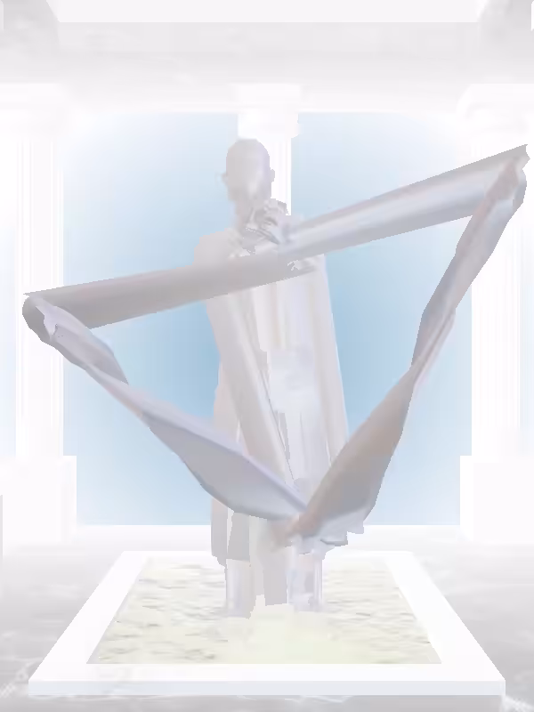 HeavenComputer: The Cheering Stealth Dark Blue Woman #927