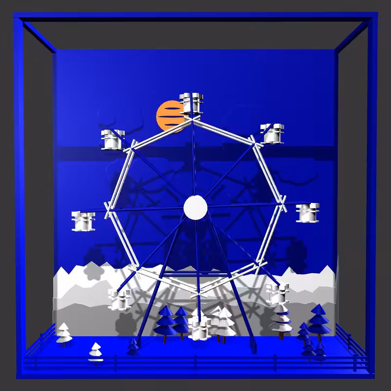 “Uncle Run” Fun Park: Ferris Wheel #14