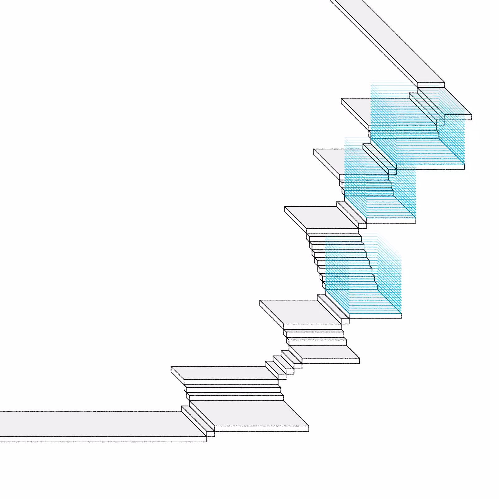 Stairs in a room #39
