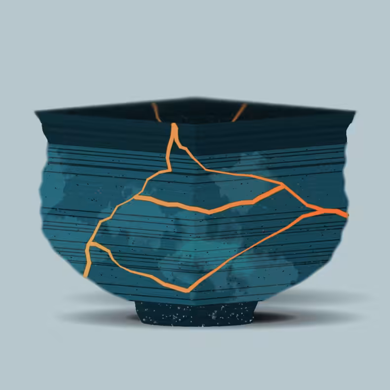 Kintsugi Pottery #10