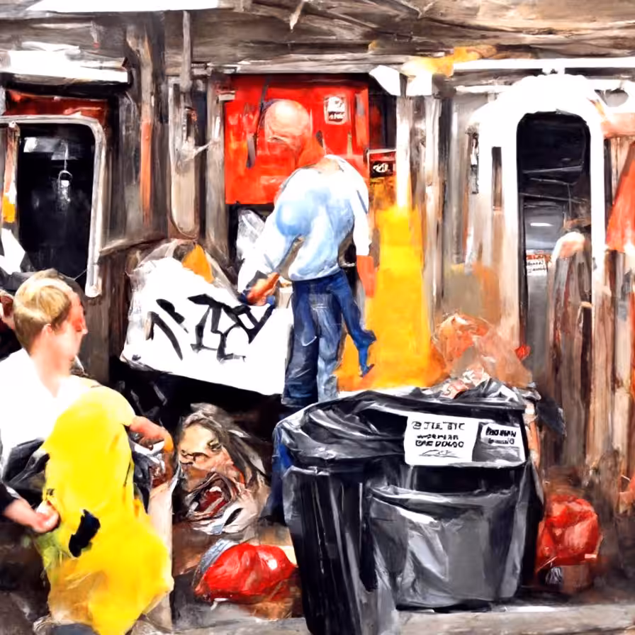 Subway Trash