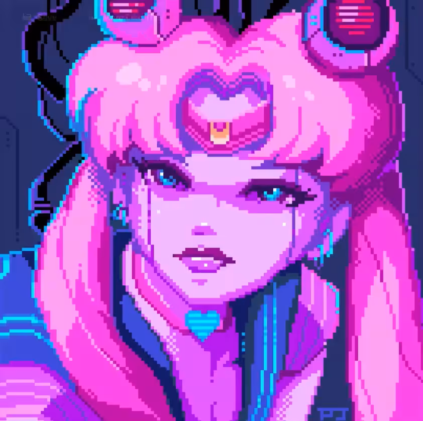 Sailor Moon - Pixel Art