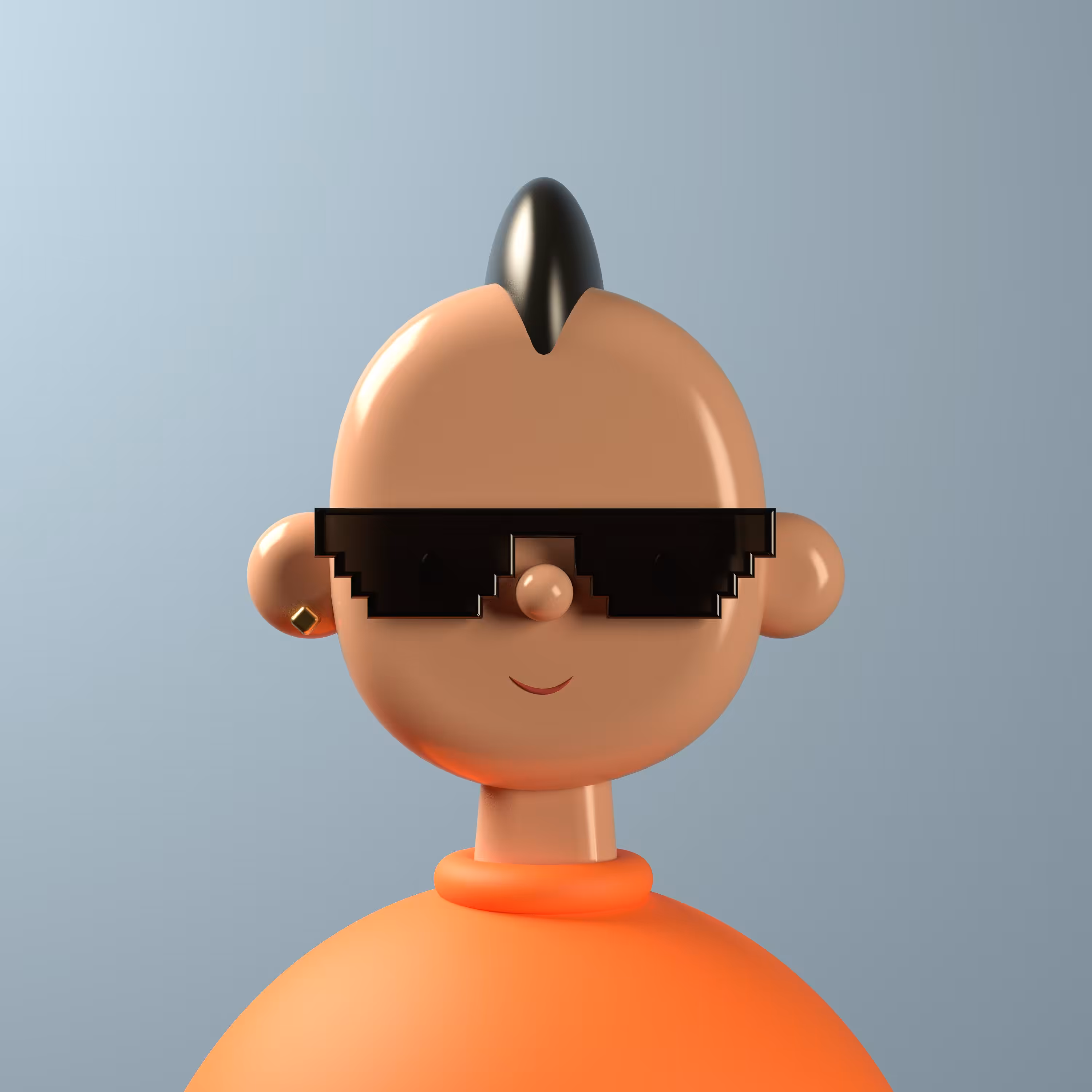 Punk #5777 Toy Face