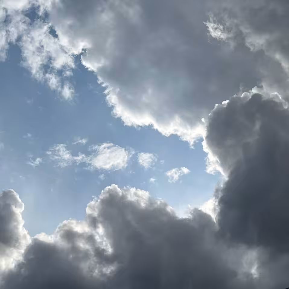 sky, clouds