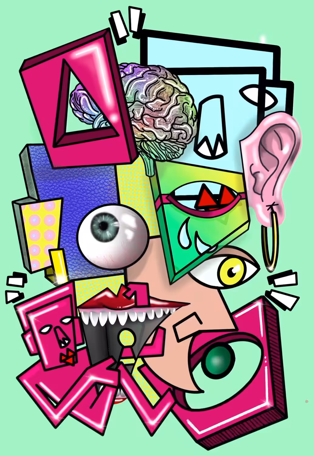 "Electricté statique & kubik" n°3 • ©2021 •