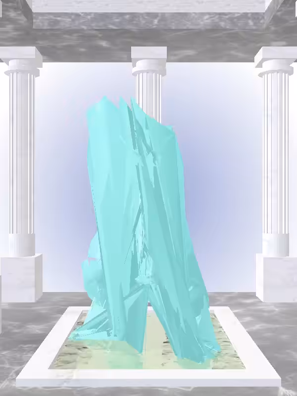 HeavenComputer: The Kicking Minty Green Woman #4025