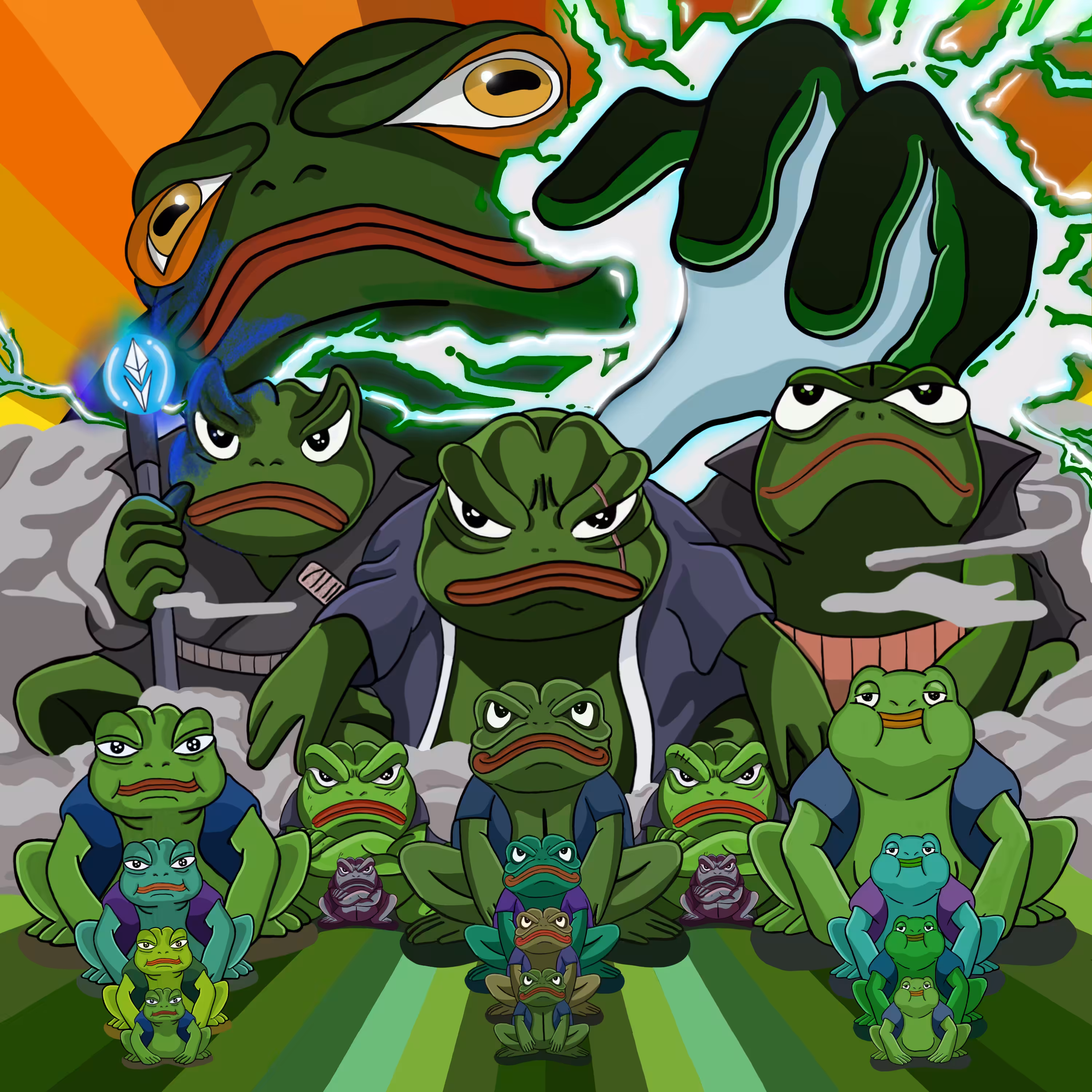 Pepe Summon Spell !