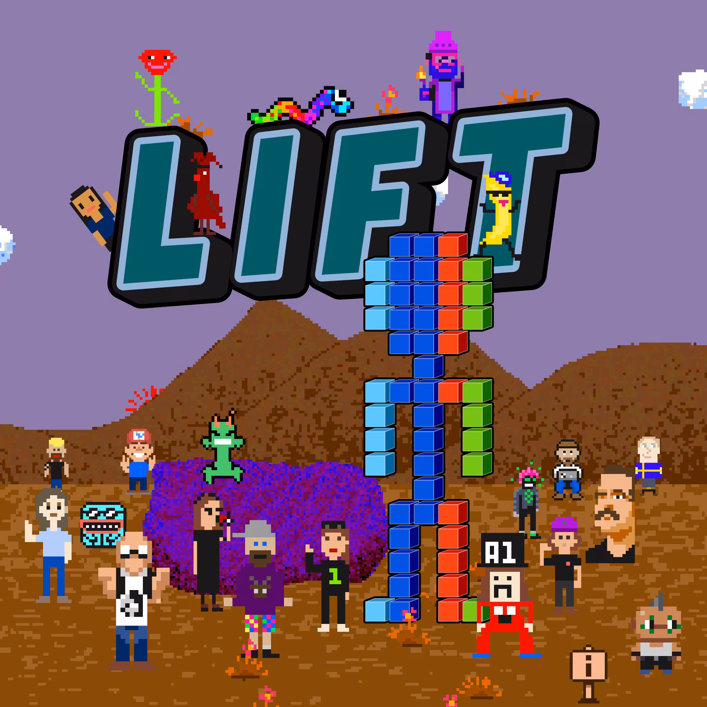 LIFT (a self portrait) #525