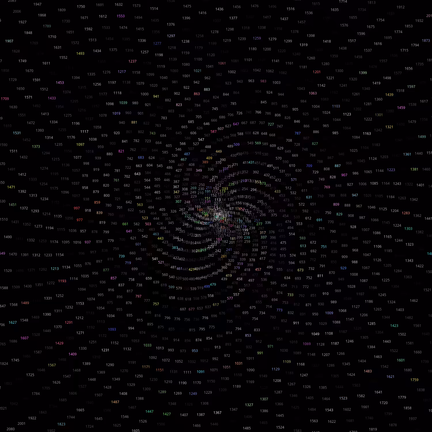 Polar Plot of Numbers #331