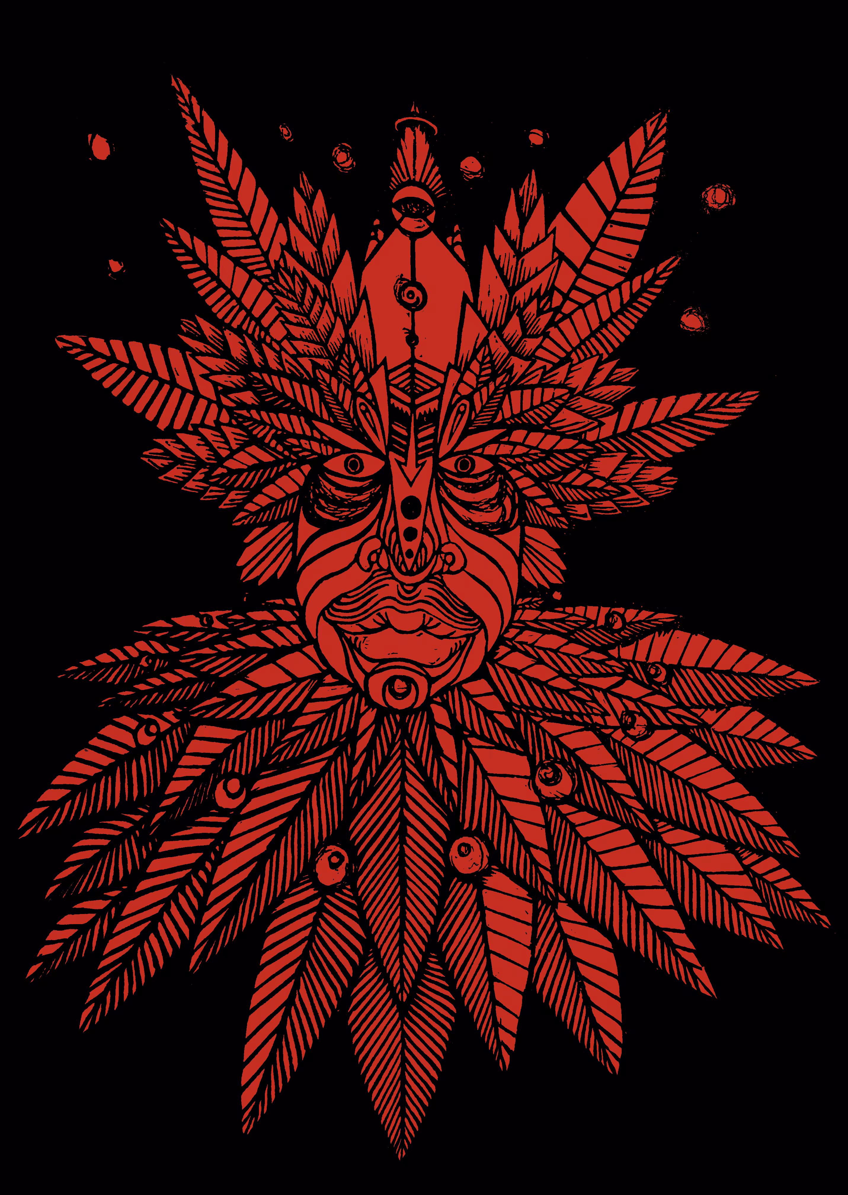 Green Man Rose Variant