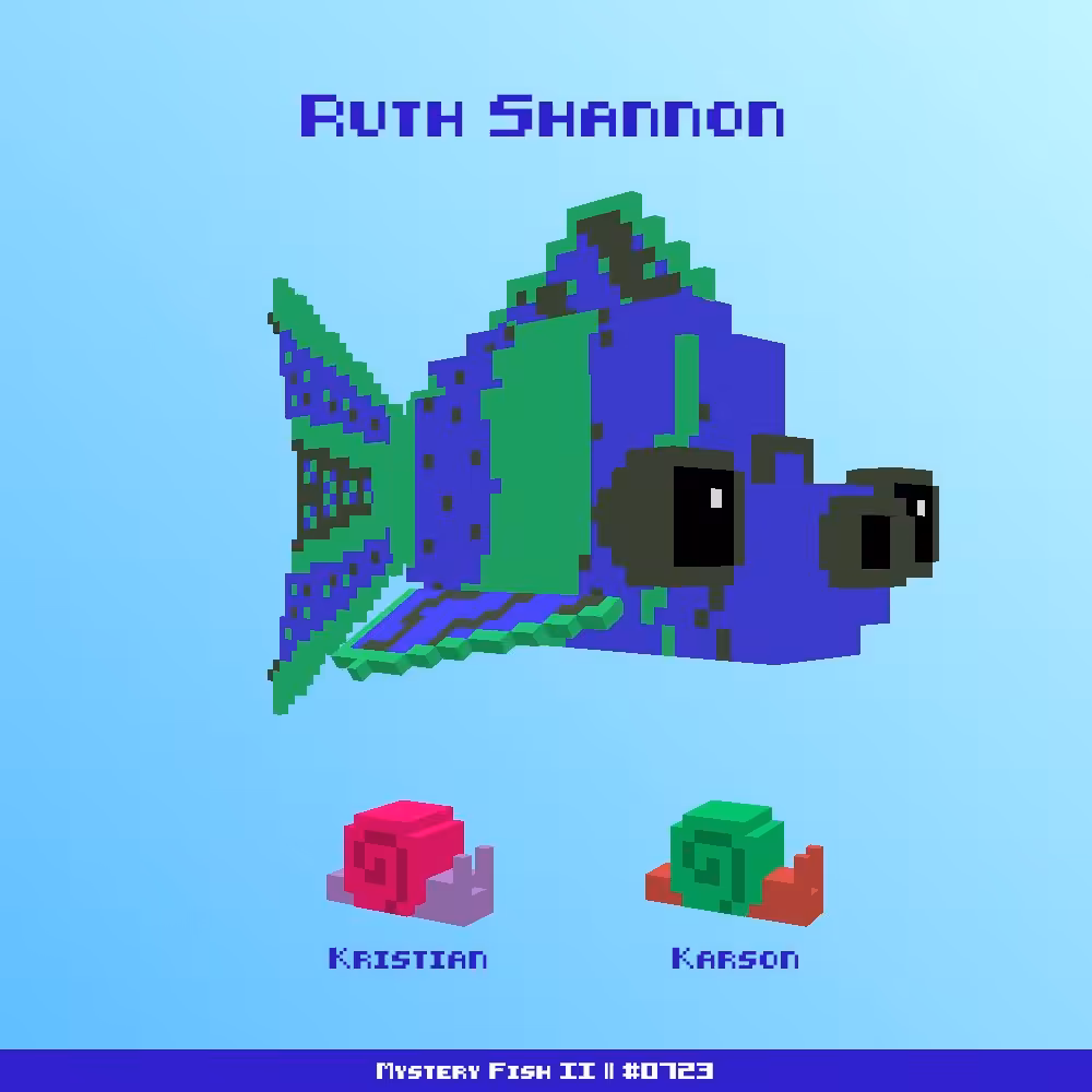 Ruth Shannon :: Mystery Fish 0723/1000