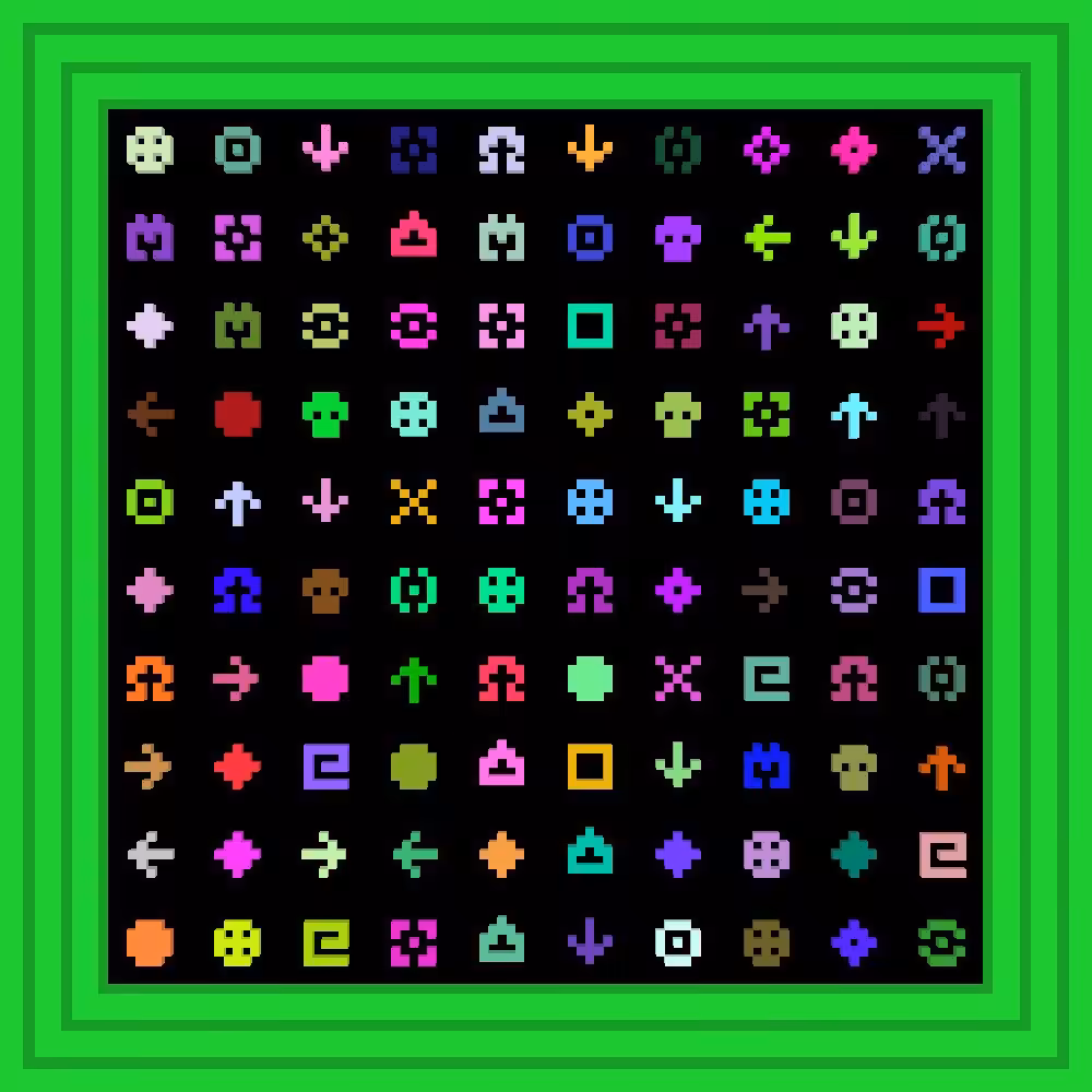 01101101 01111001 01100011 01101111 01100100 01100101 01100011 01110010 01100001 01100110 01110100 01101001 01101110 01100111 :: Procedural Symbols #47/1000