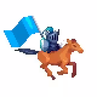 Cozomo de' Medici riding through the metaverse