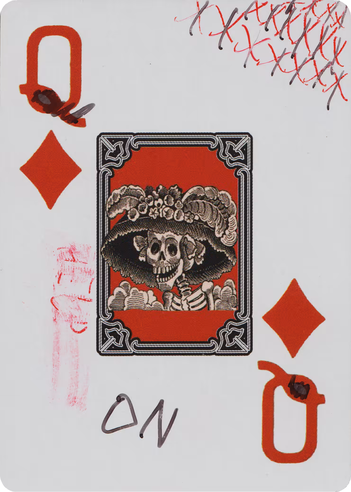 Queen of Diamonds - Deck of Demise