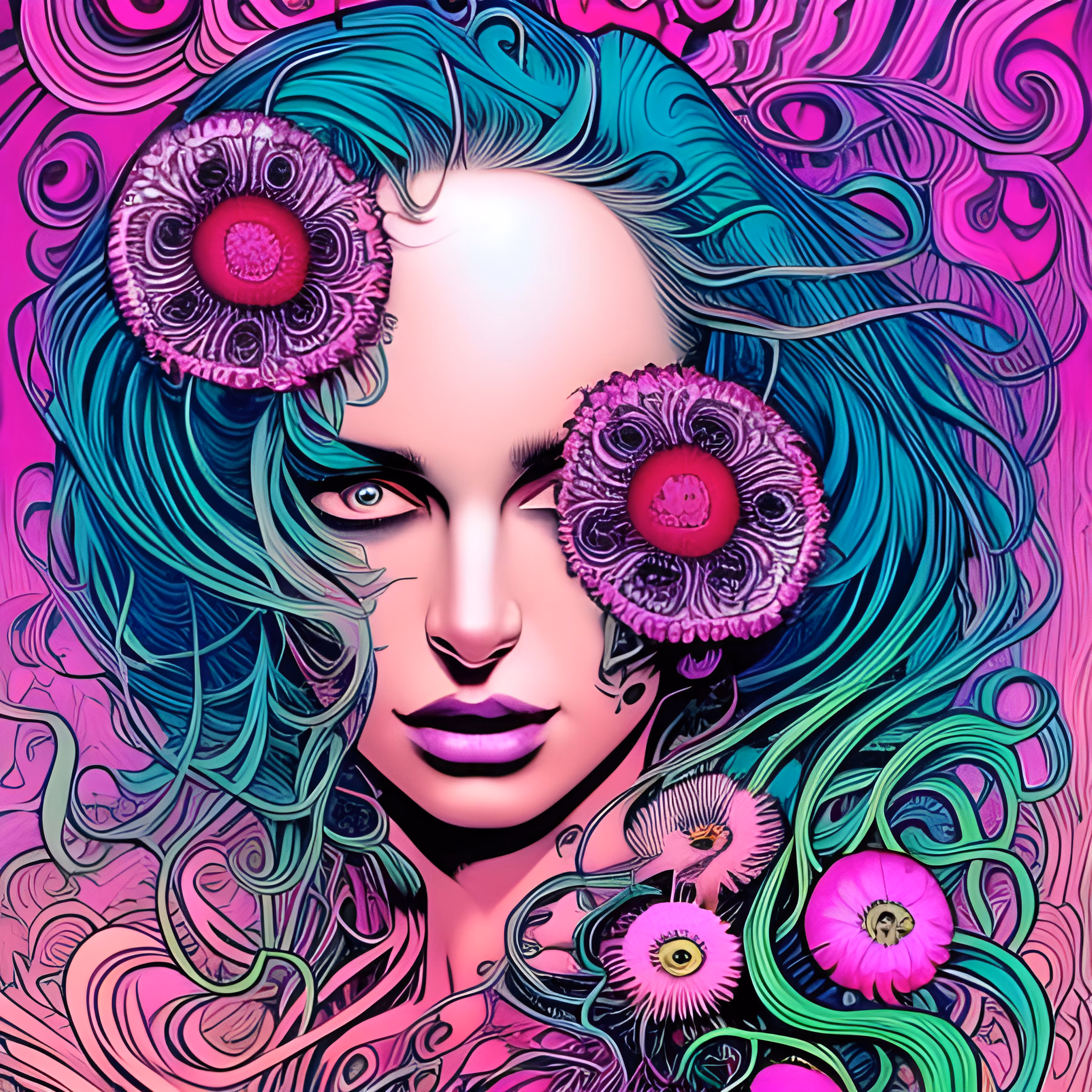 Eternal Psychedelia Explorations : The Eye of the Flower 