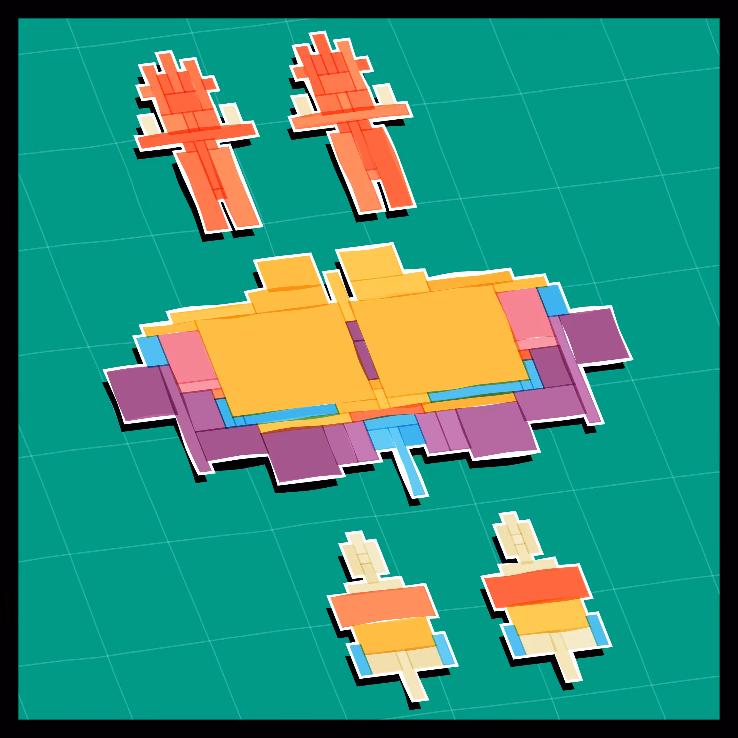 Paper Armada #2516