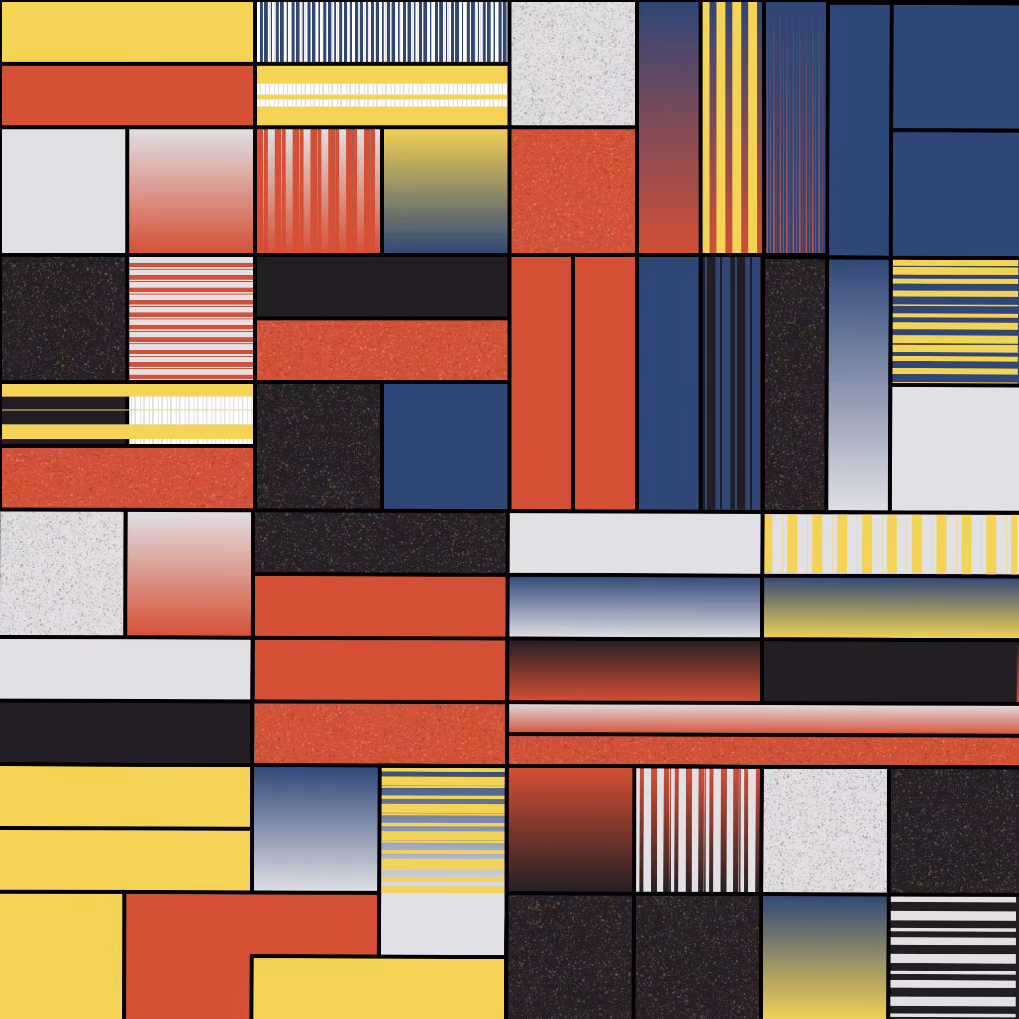 Agricultural Landscapes - Mondrian Edition #14