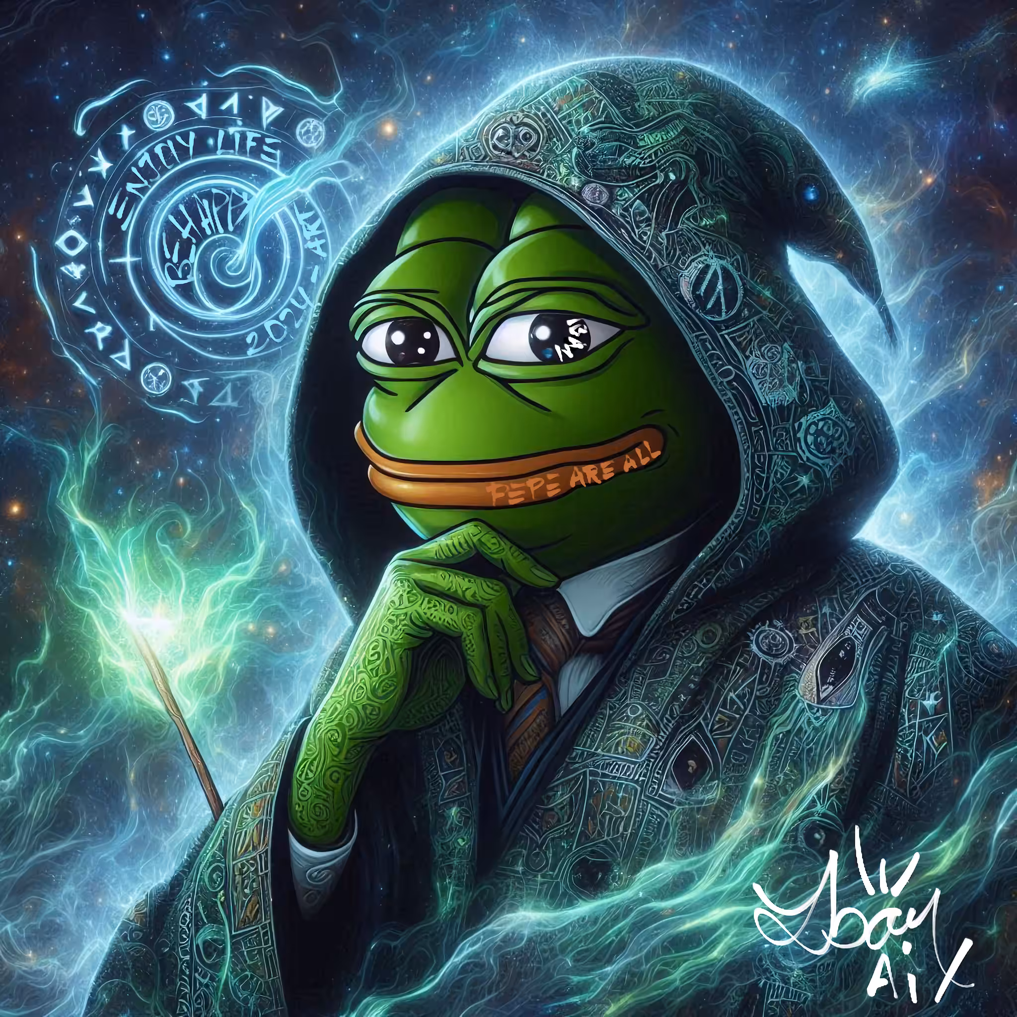 Wise Pepe
