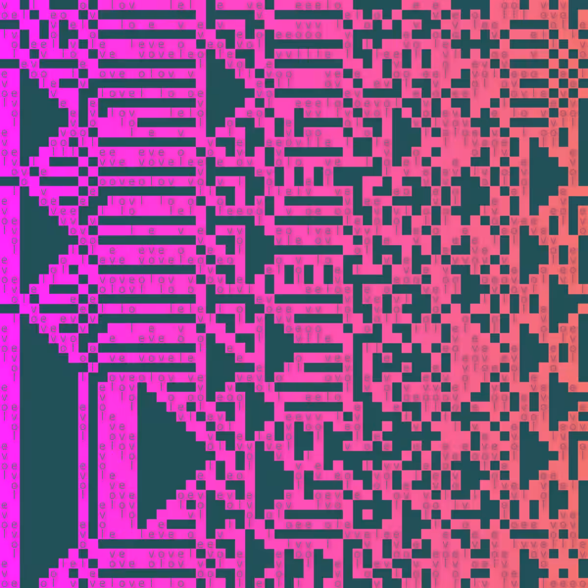 Textual Automata Machinery #28