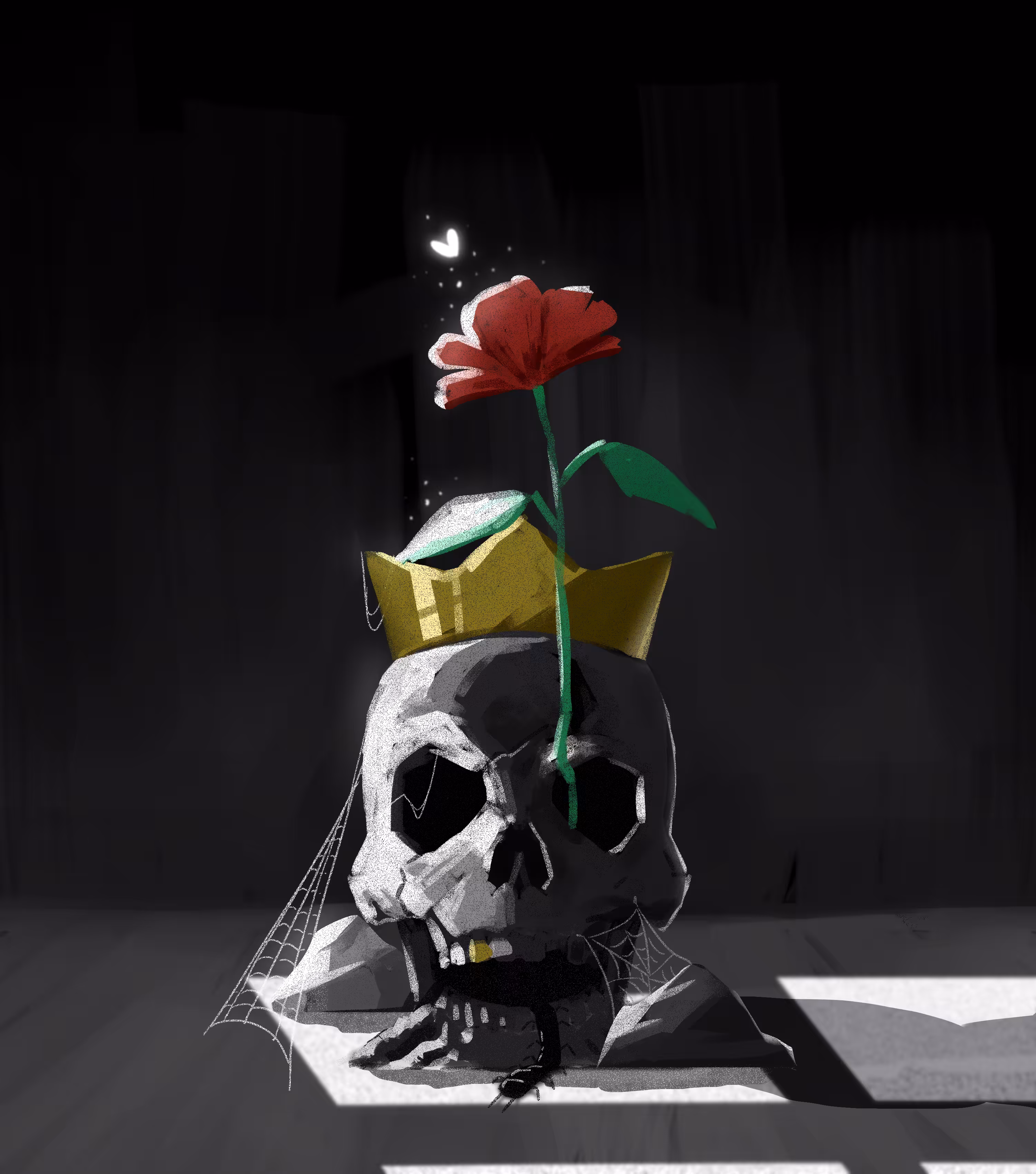 Golden Empty Crown