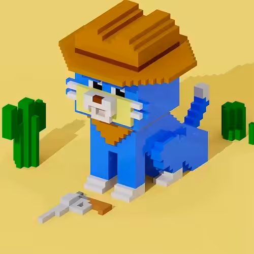 Color Kid Cats: Leo