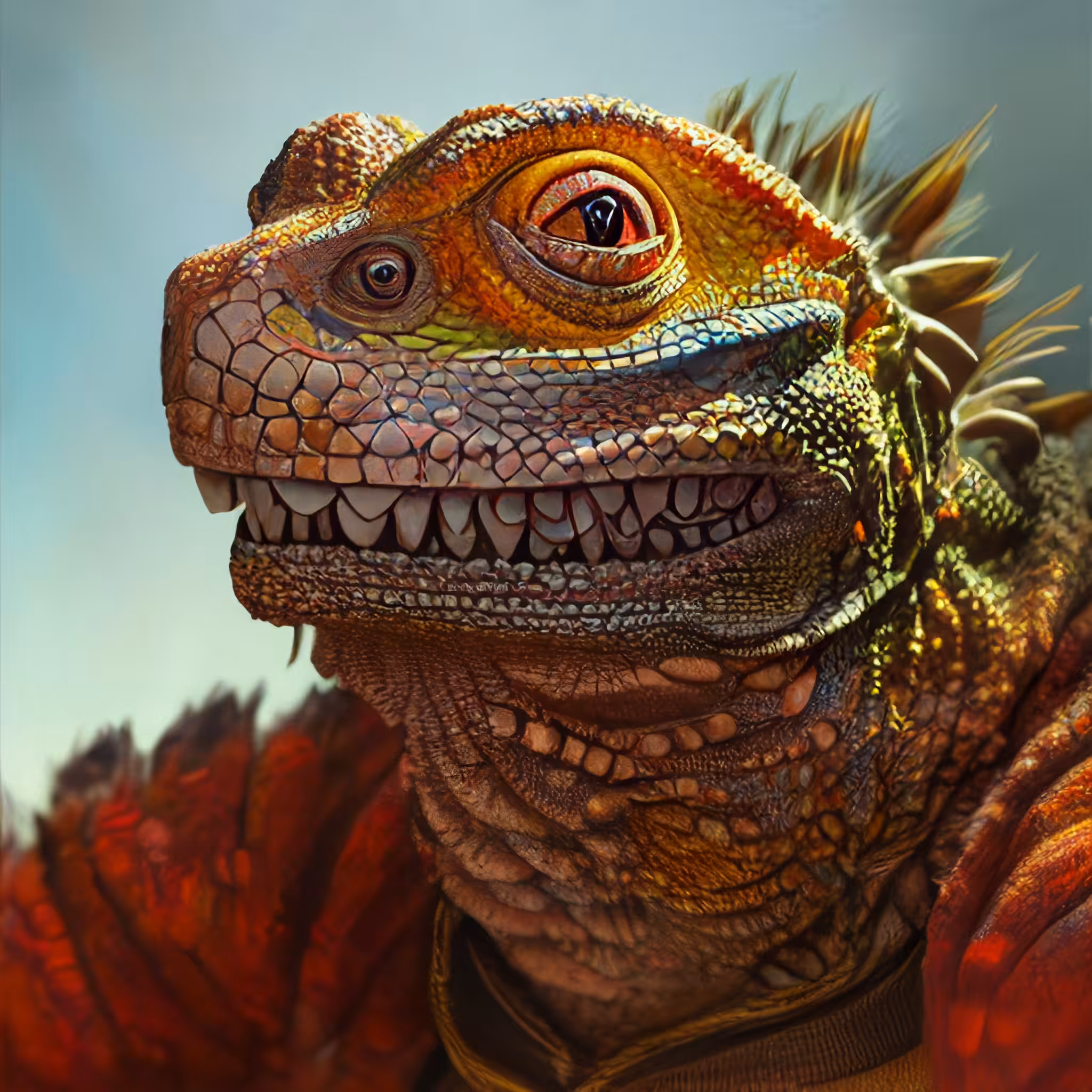Furry Lizard 0629