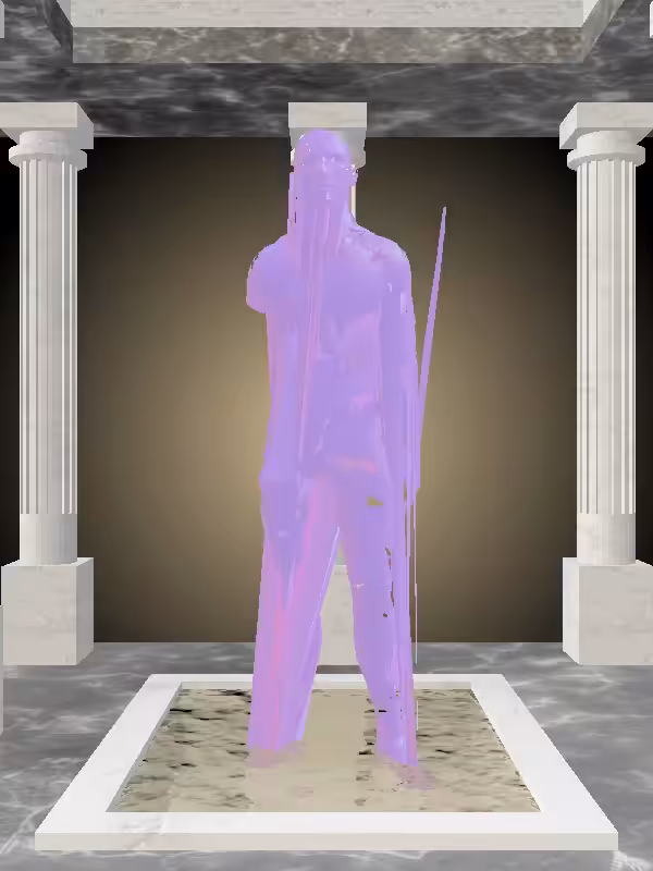 HeavenComputer: The Phone Calling Bright Purple Man #2485