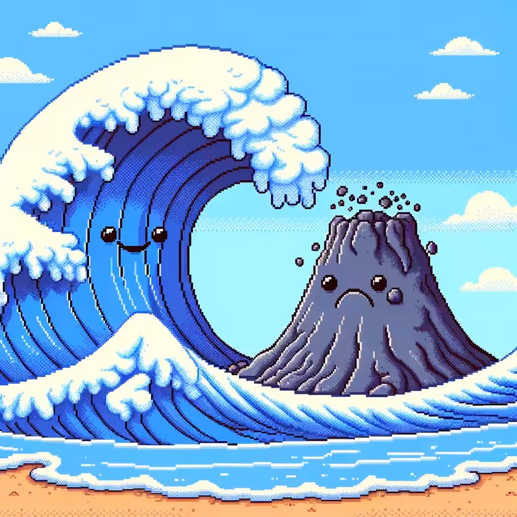 DJTezos Memes and Fun: The Wave