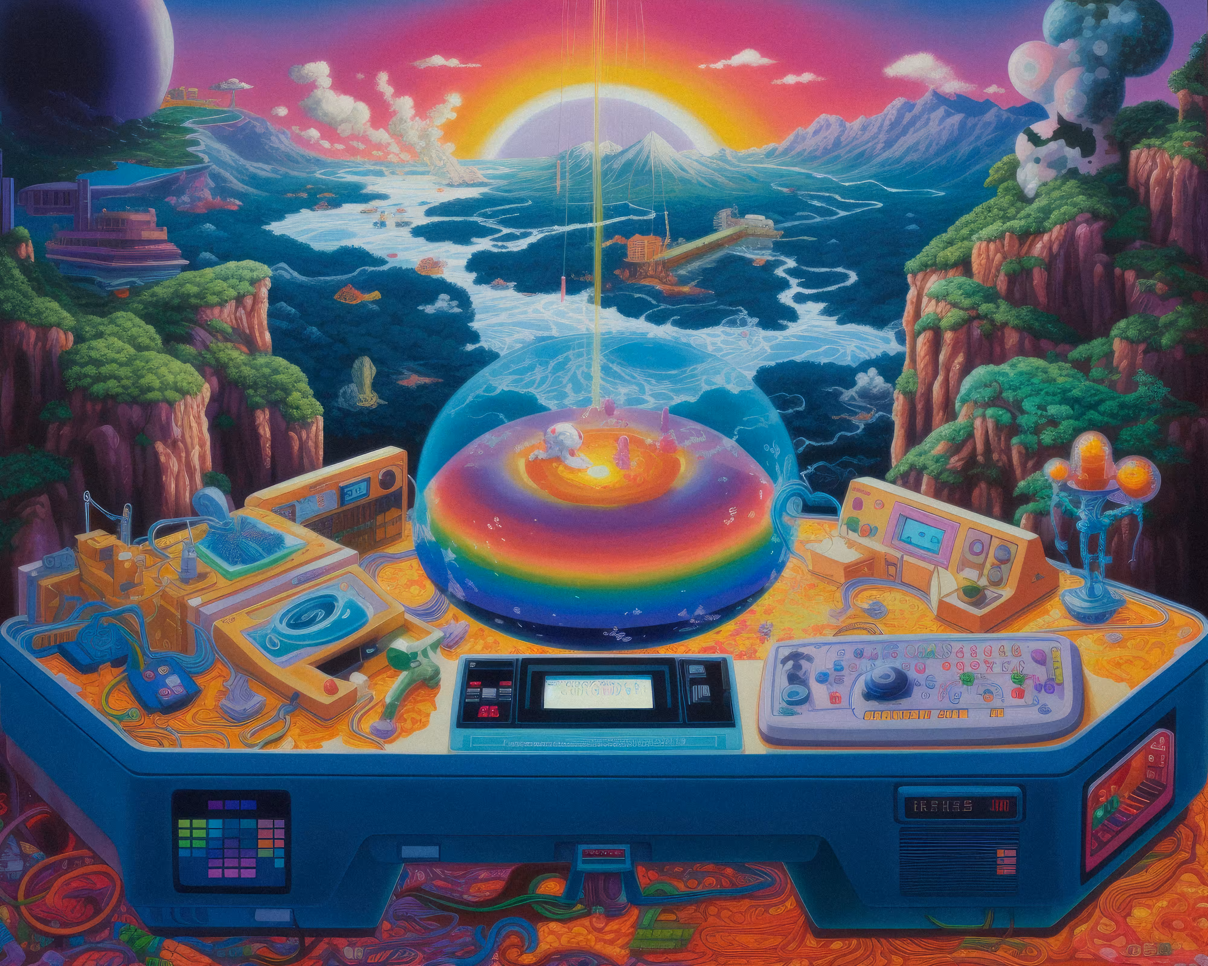 Enigmatic Eons: An Odyssey of Myths and Machines