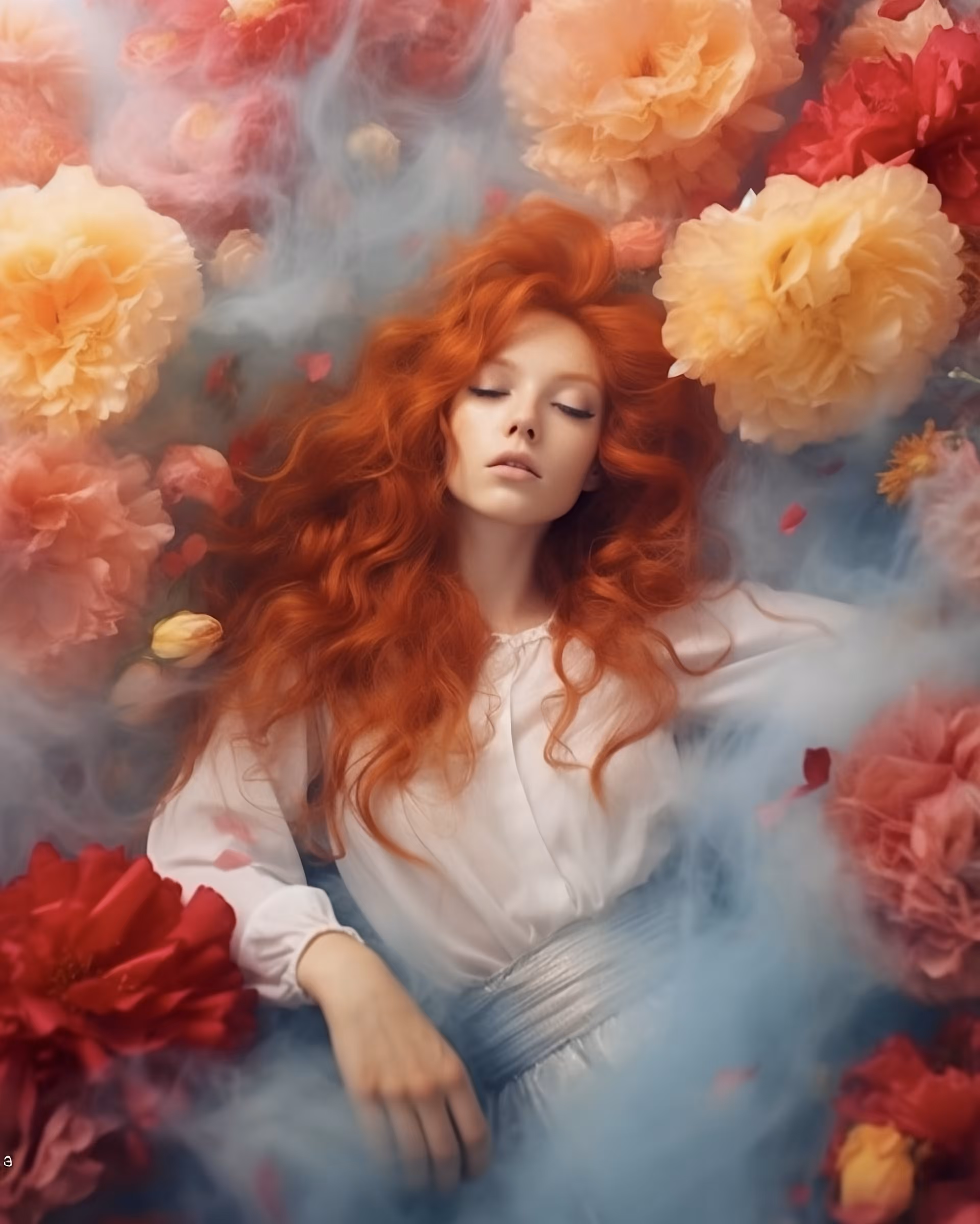 Redhead dreamer 