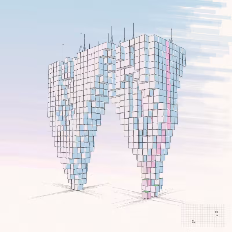 Cellular Skyscrapers #4
