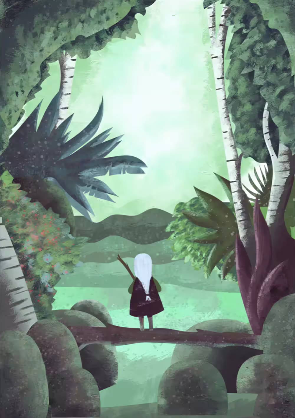 Girl jungle