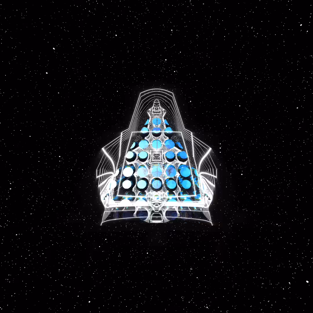 Particle Pyramid