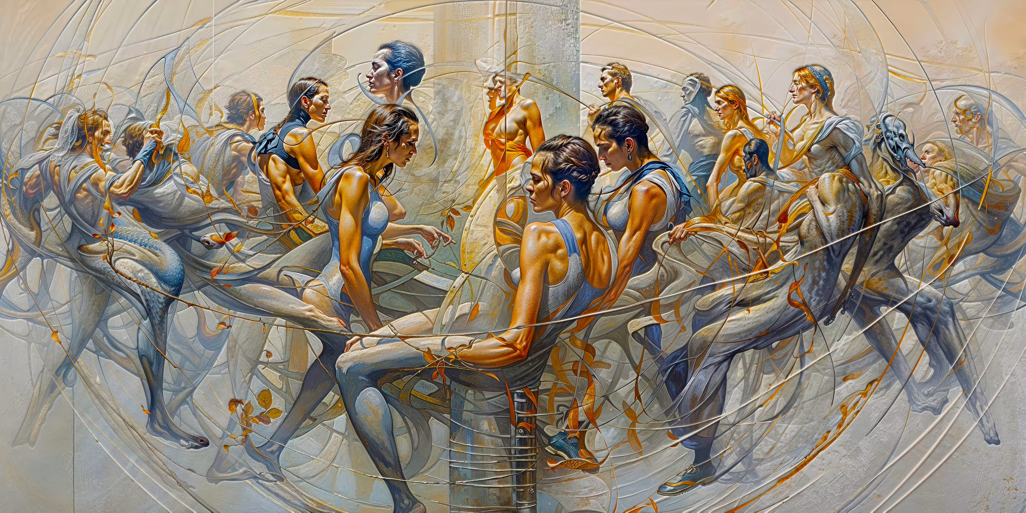 The Infinite Universe: Mirrored Motion