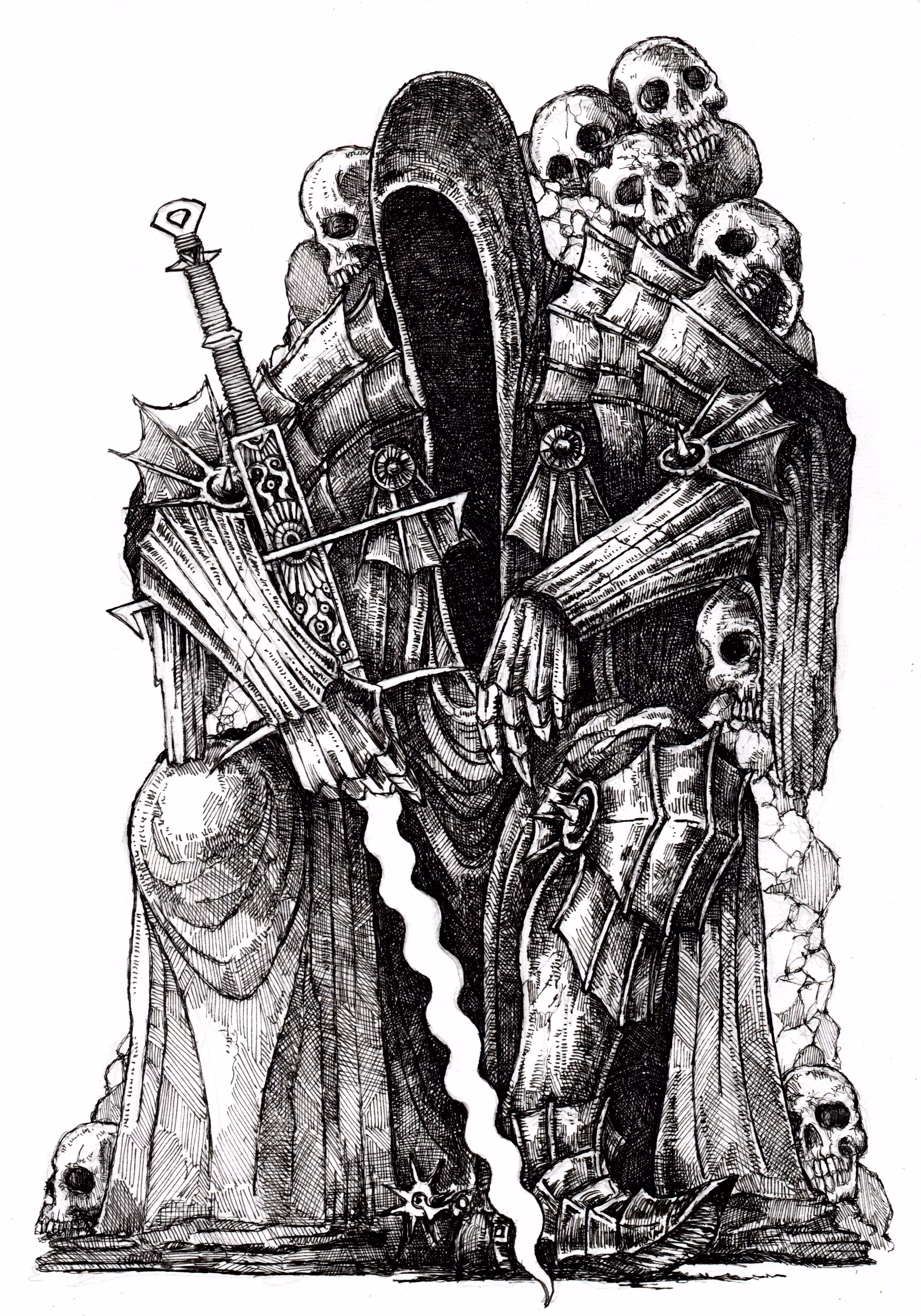 Death Knight "Skull Collector"
