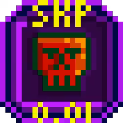 ✜ 0,01 COINS SKULL PIXEL ✜