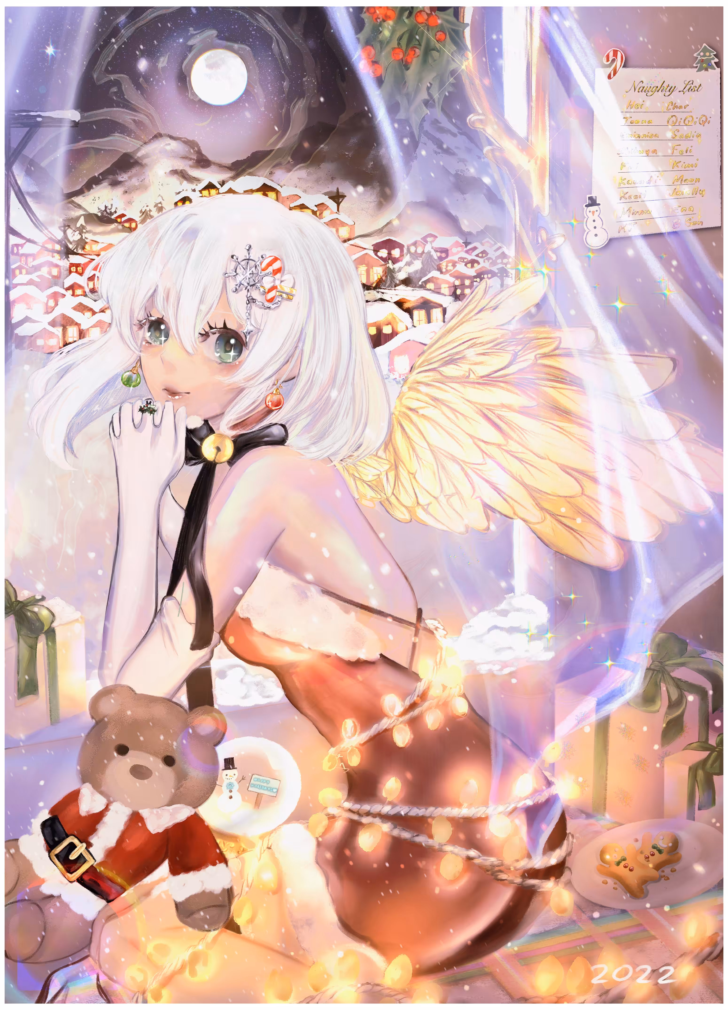 Miss Peppermint says Merry Christmas! 2022 edition.