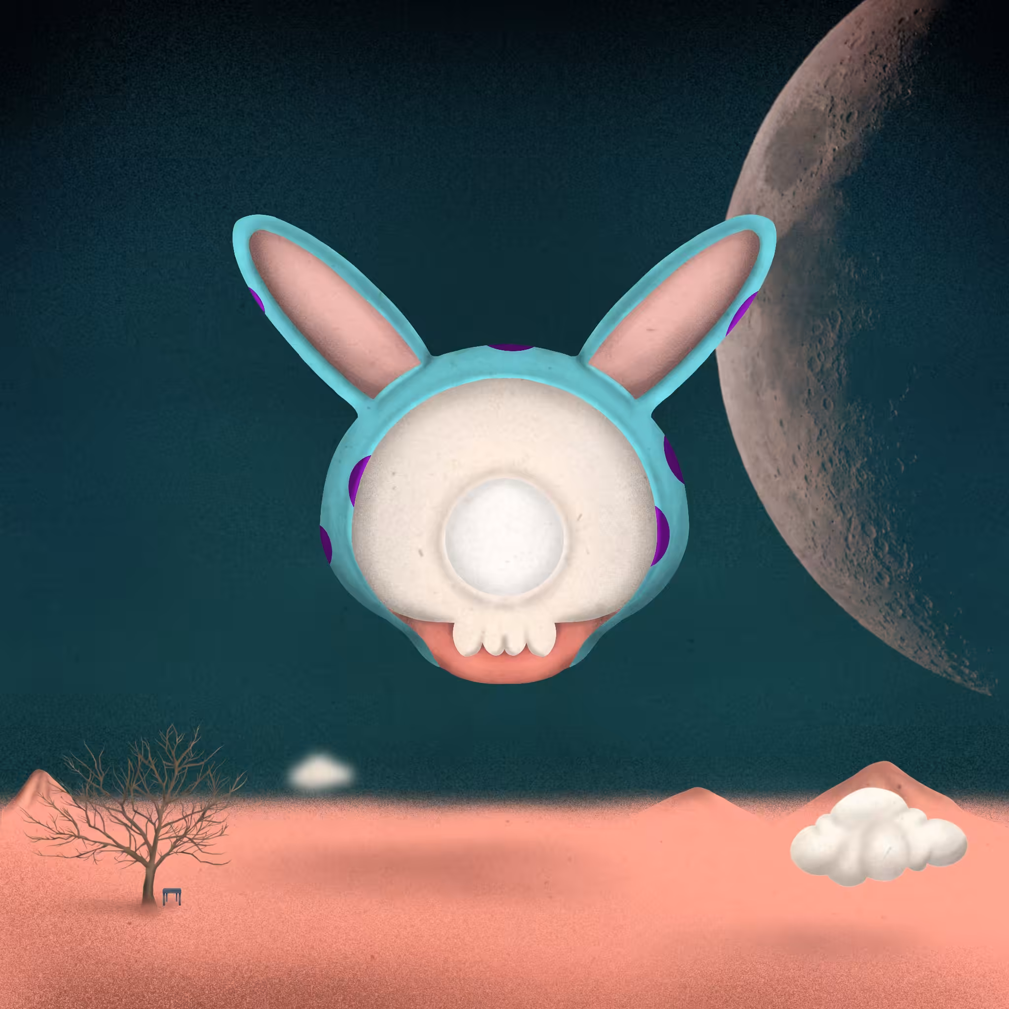 The Head and Moon