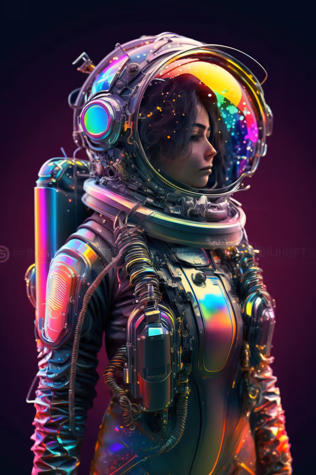 Portrait of Women in Space 3