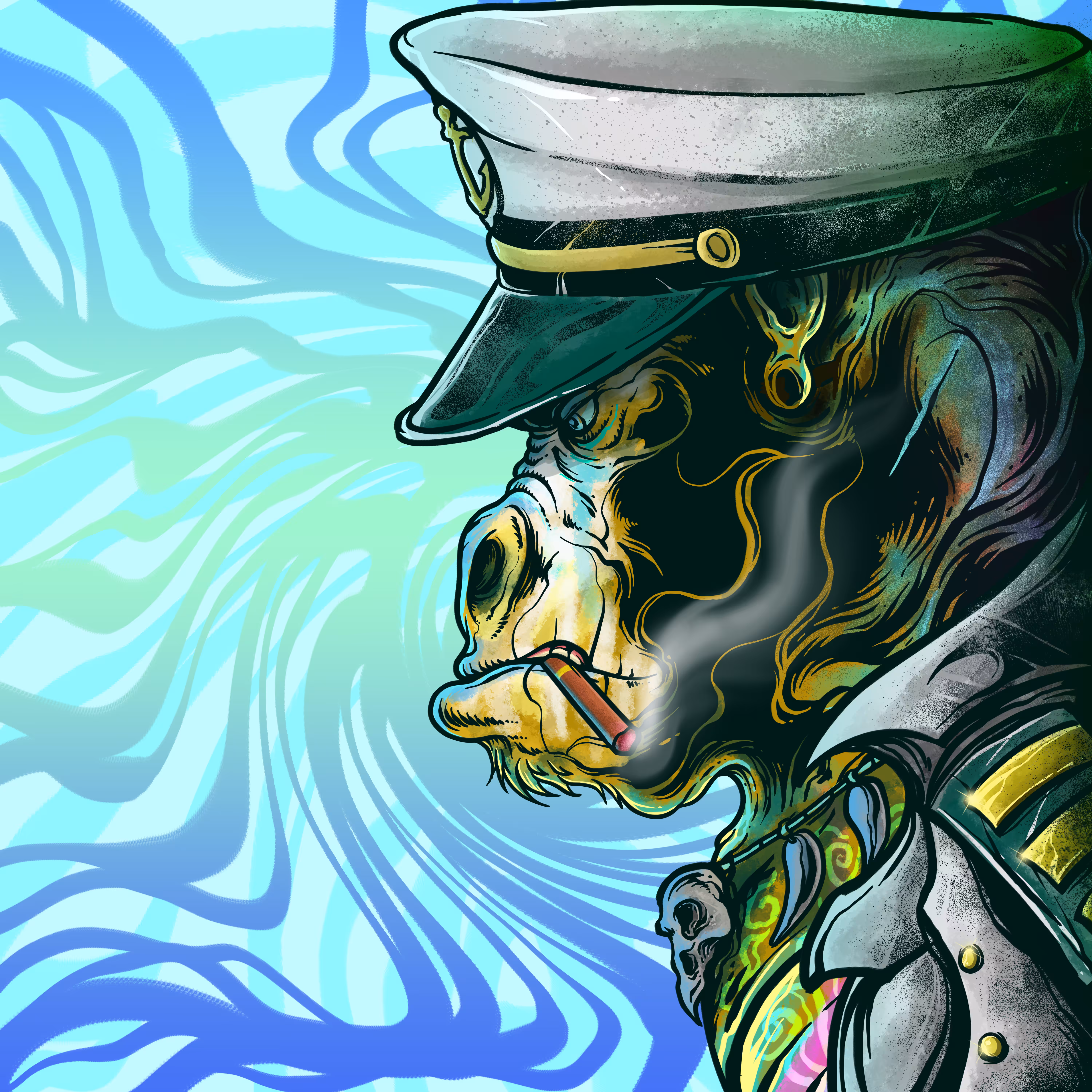 ape gorigori series "CAPTAIN"