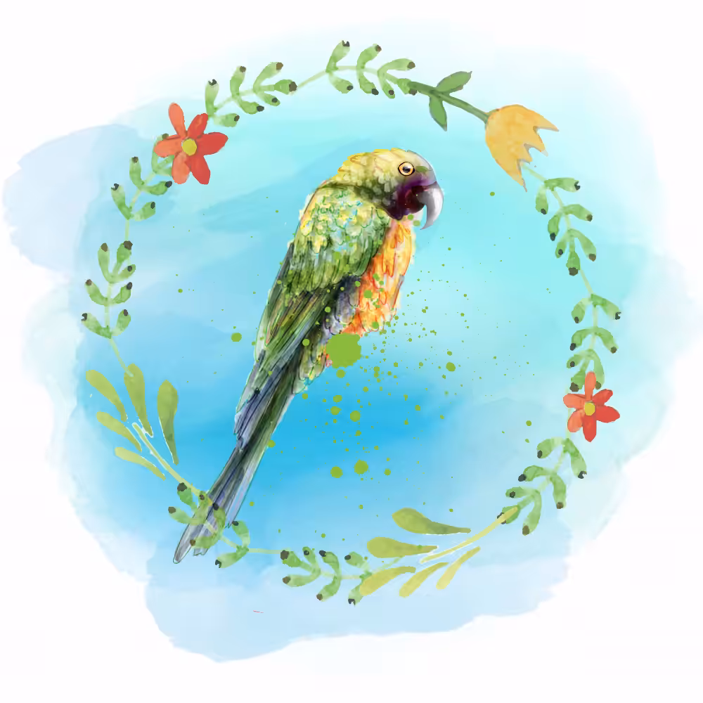 Random Tropical Birds #15
