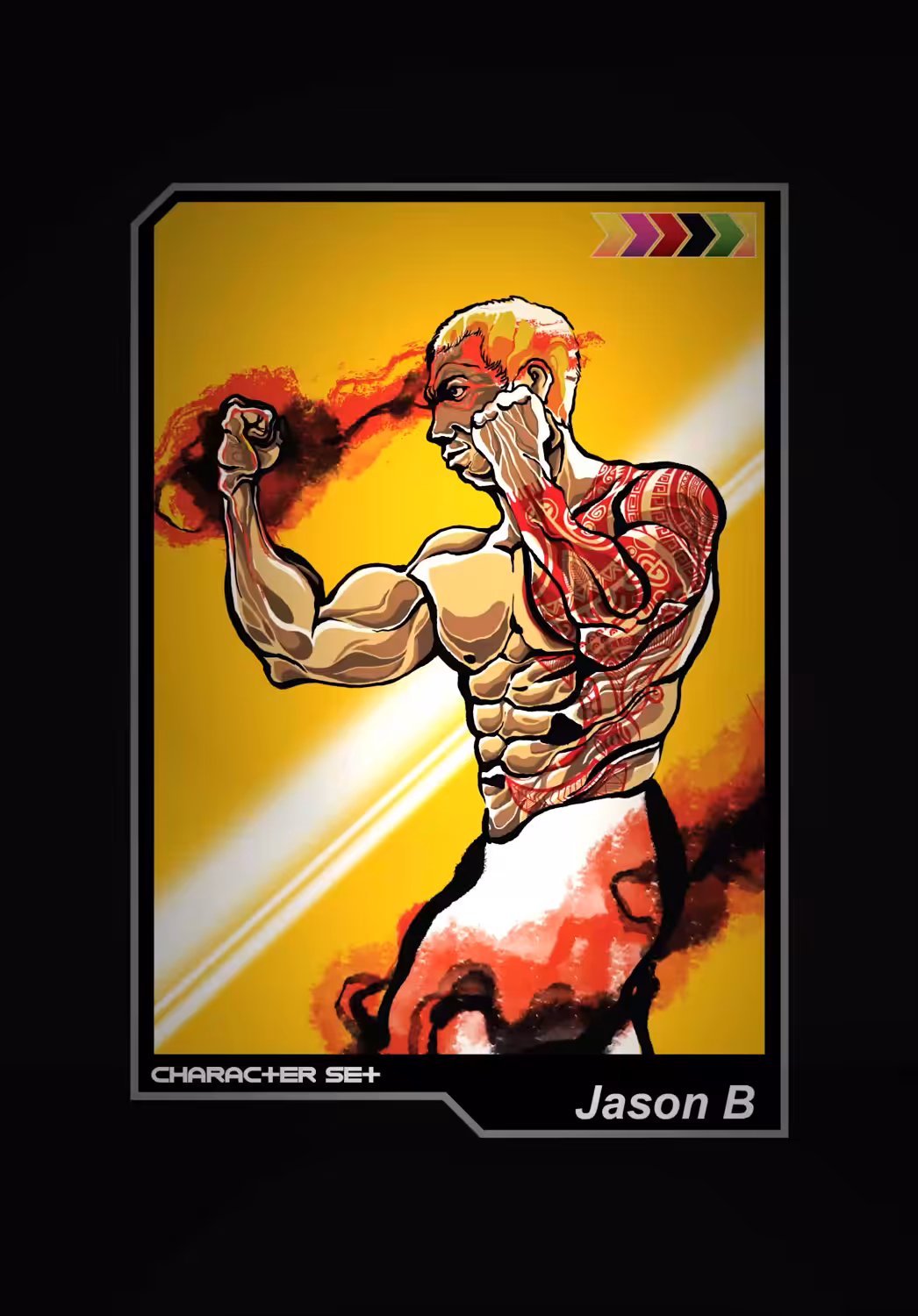 King of Alien Fight: Jason B [N-Yellow]