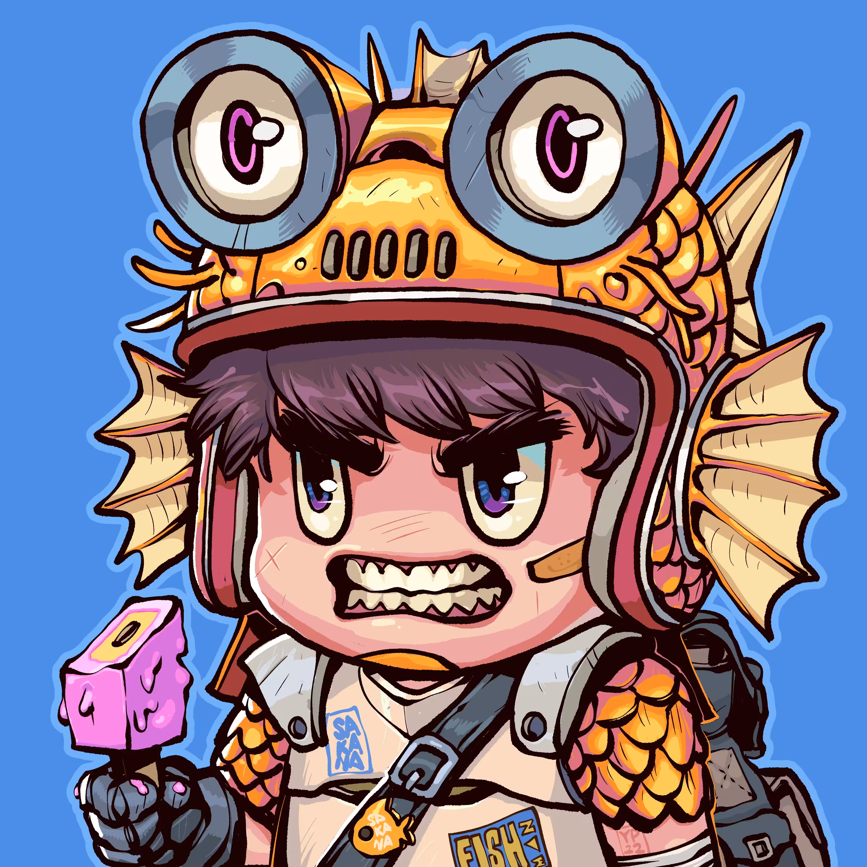 owangeboy and frens #79 - sakana boi by Desar Yuartha