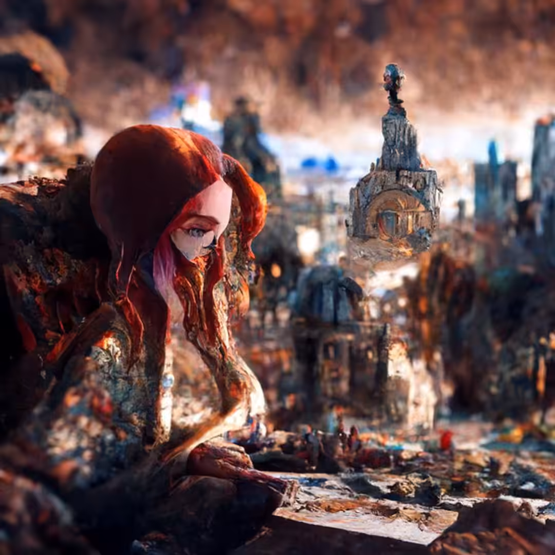 AI art by OldUnderLady: Momentum 1