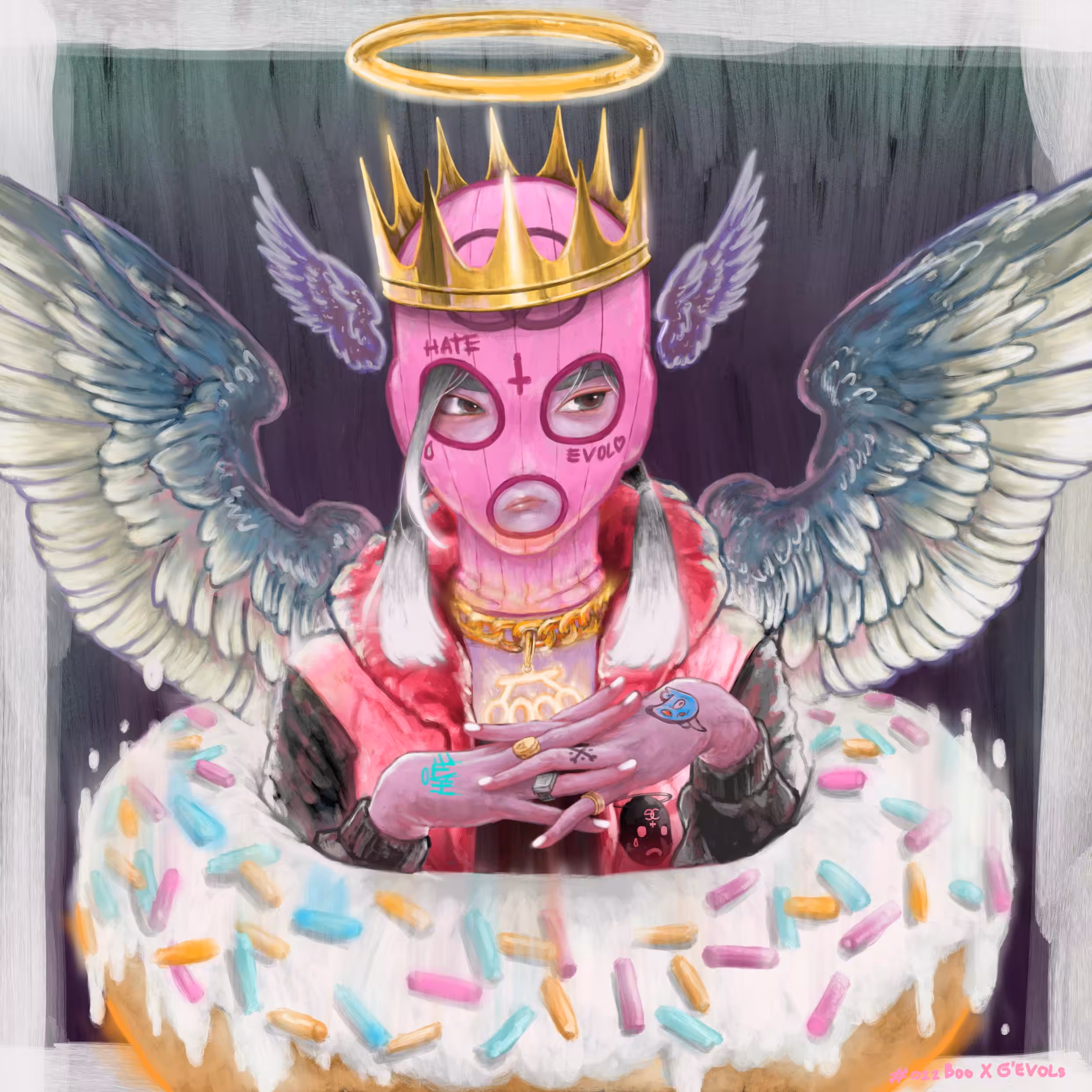 #0022 boo X G'EVOLs EVOLARTCOMP
