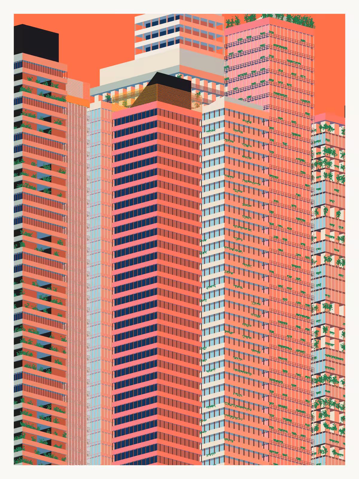 Perpendicular Inhabitation #104